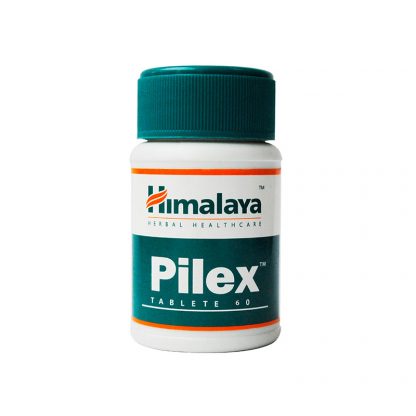Пайлекс, 60 таблеток, при  варикозном расширении вен, геморрое, Pilex, Himalaya, Индия