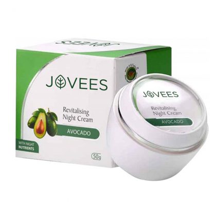 Восстанавливающий ночной крем с авокадо Джовис, 50 гр., Revitalising Night Cream Avocado , Jovees, Индия