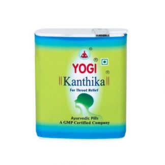 Драже для горла Йоги Кантика , 70шт / 140 шт, Yogi Kanthika, Индия