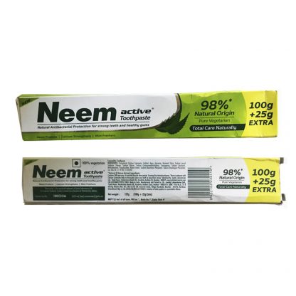Аюрведическая зубная паста Ним,Neem toothpaste, Jyothy Laboratories ltd , Индия 125 г