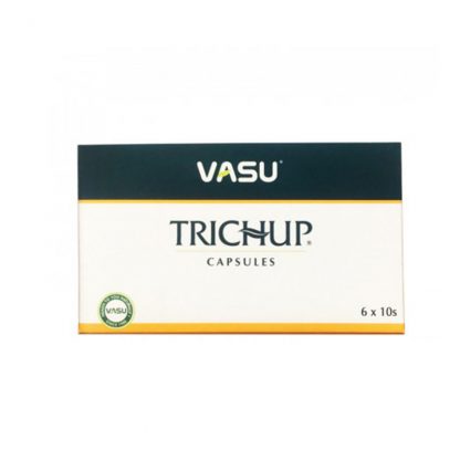 Травяные капсулы для роста волос Тричуп, 60 кап, Trichup Capsules Hair Nourishment, Vasu