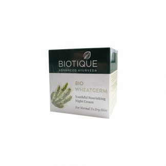 Крем для лица ночной питательный с зародышами пшеницы Био, 50 г, Bio Wheat Germ Night Cream, Biotique