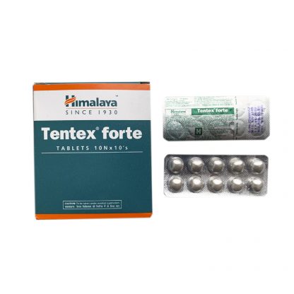 Тентекс Форте, мужское здоровье, 100 таб, Tentex Forte, Himalaya