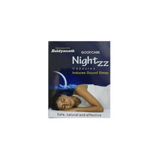 Найтз, натуральное снотворное, 10/50 капс., Nightzz Induces Sound Sleep, Good Care Baidyanath!Срок годности 11.2023!