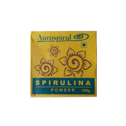 Спирулина, в порошке, 100г, Spirulina, Aurospirul, Индия